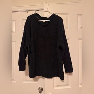 American Eagle Outfitters Black Knit Sweater